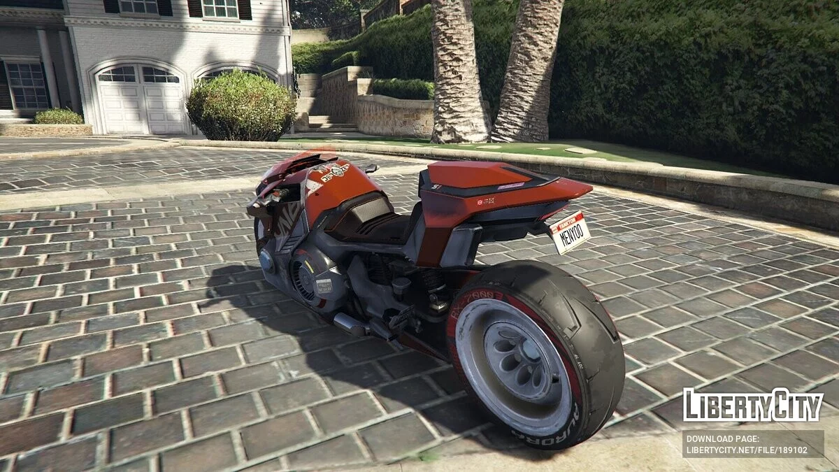 Yaiba Kusanagi CT-3X 2075 Motorcycle Cyberpunk 2077 / GTA 5