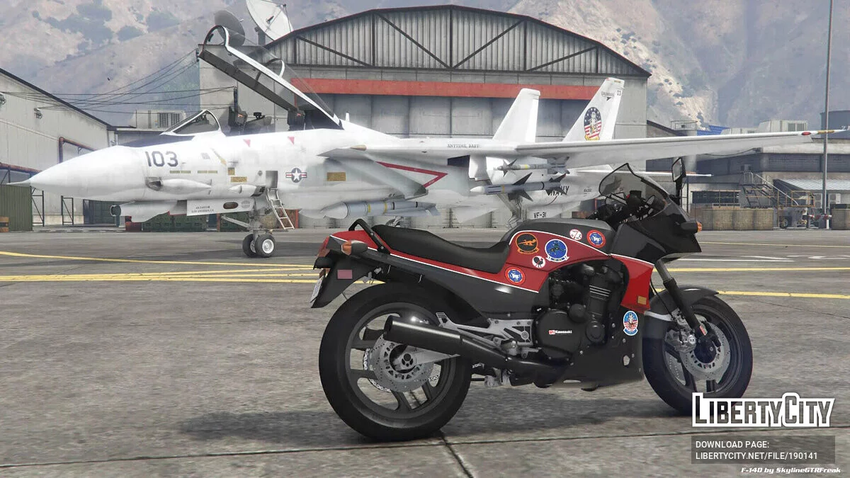 Kawasaki GPZ-900R v1.0 / GTA 5