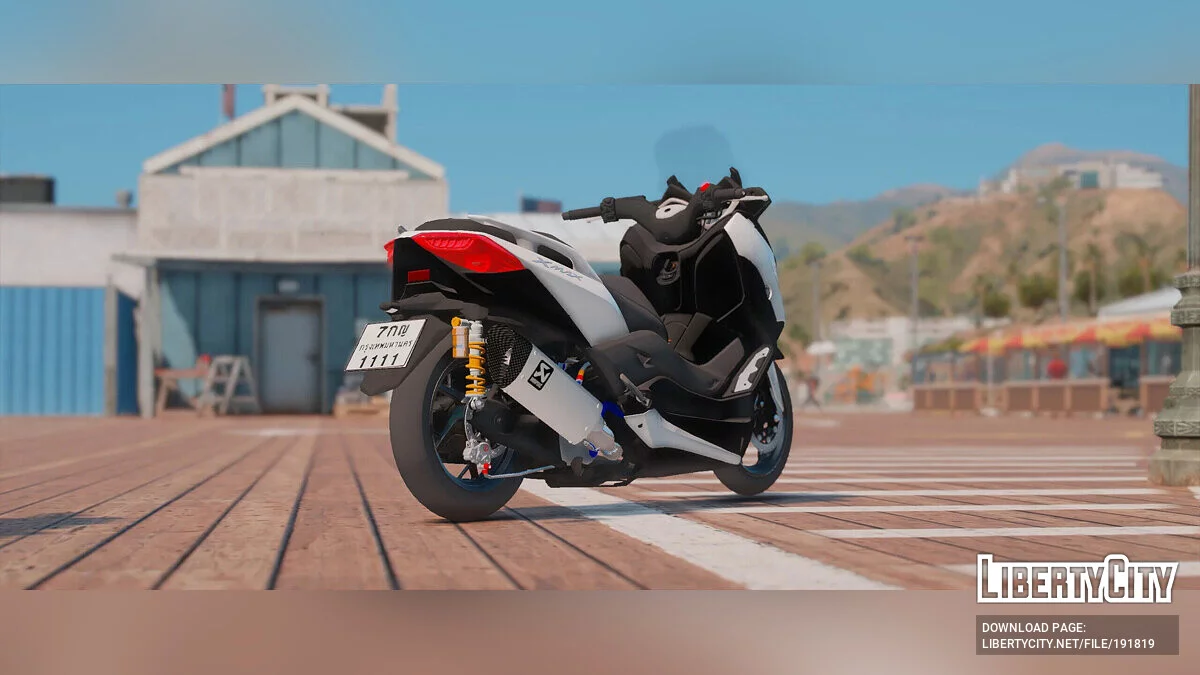 2018 Yamaha Xmax 300 v1.0 / GTA 5