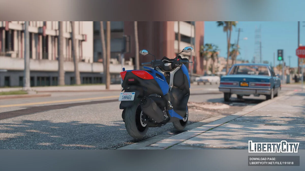 2019 Yamaha Xmax 400 v1.0 / GTA 5