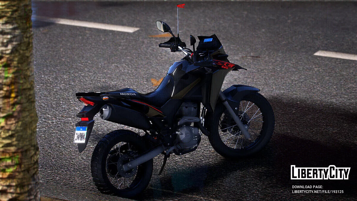 Honda Xre 300 2020 v1.0 / GTA 5
