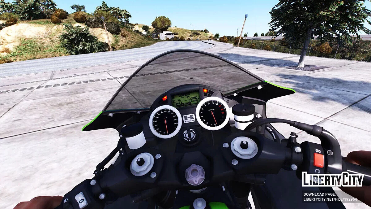 KAWASAKI NINJA ZX14R 2018 v1.0 / GTA 5