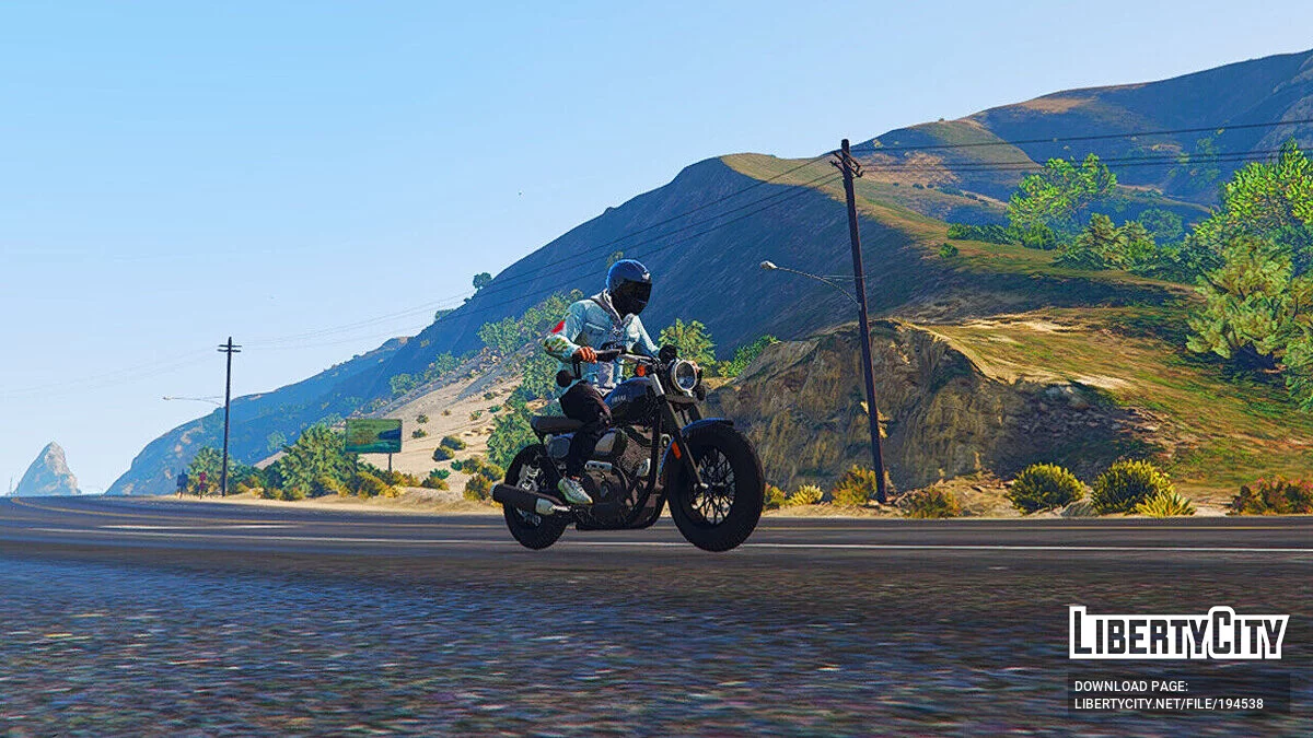 2017 Yamaha SCR950 (Custom Scrambler Build) v1.0 / GTA 5