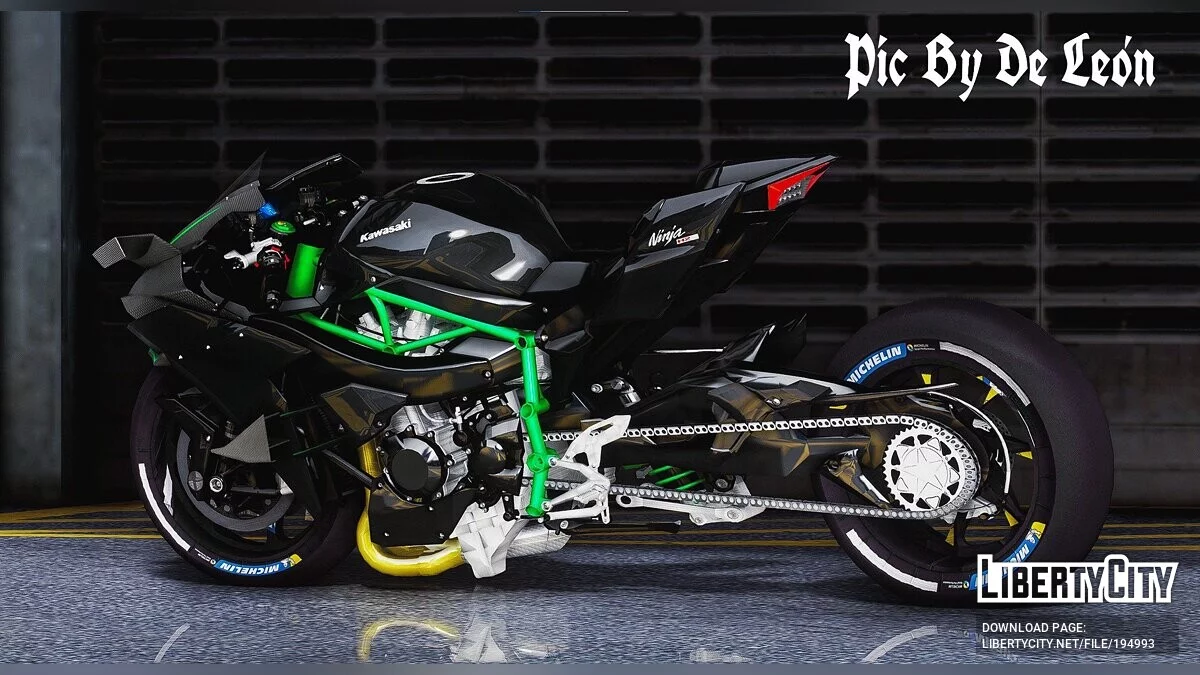 Kawasaki Ninja H2R Customs / GTA 5