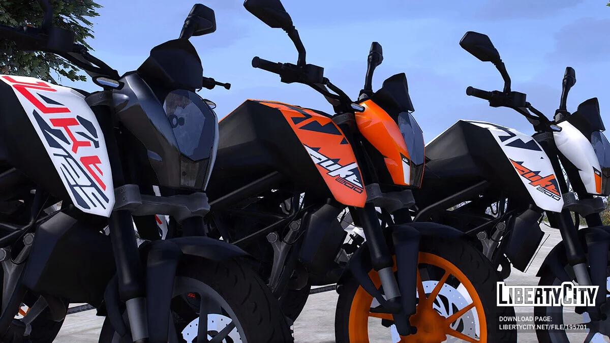 KTM DUKE 125 / 200 v1.0 / GTA 5