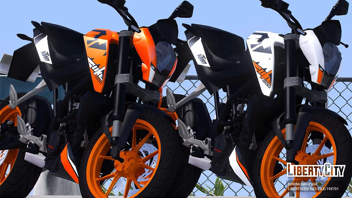 KTM DUKE 125 / 200 v1.0 / GTA 5