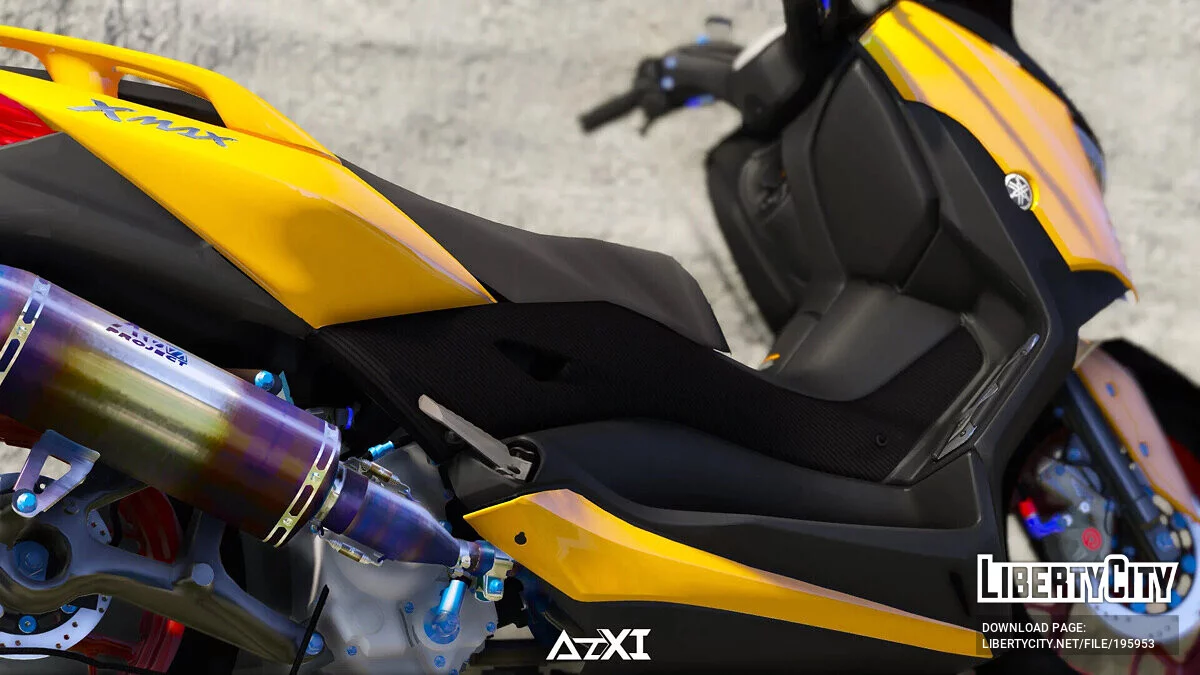 Yamaha X-Max 300 2017 Tuning v1.0.1 / GTA 5