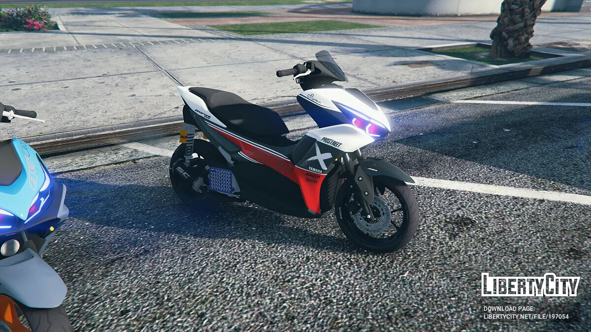 Yamaha Aerox 155 Connected 2023 v1.0 / GTA 5