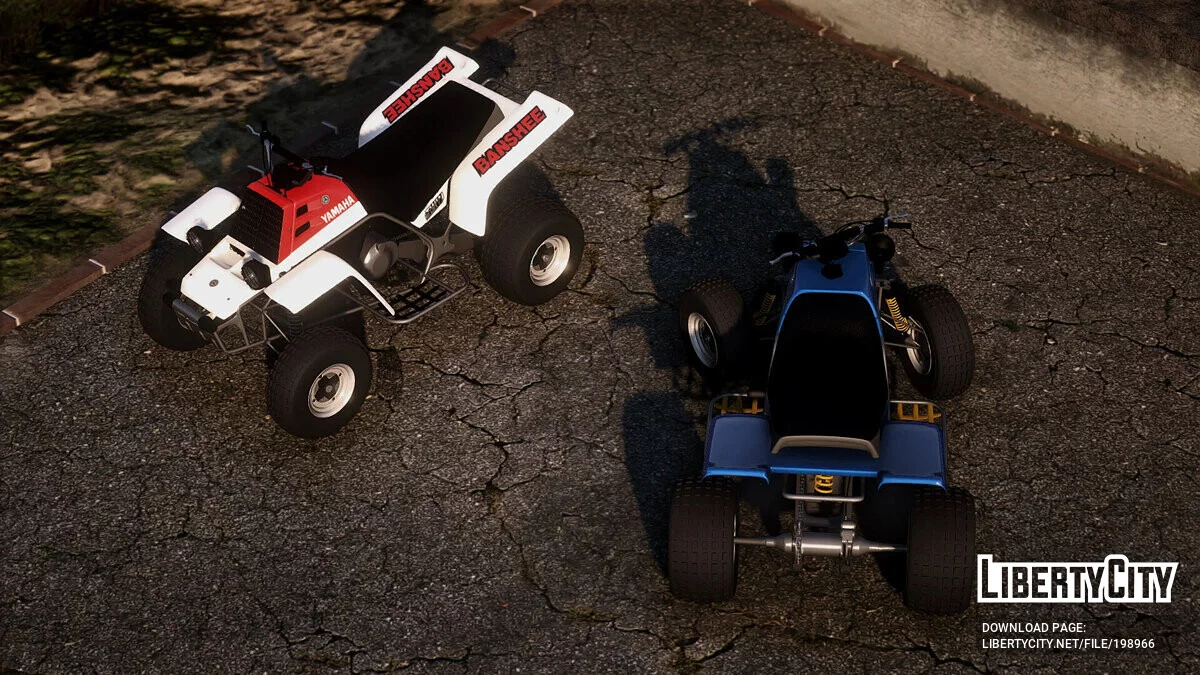 1987 Yamaha Banshee [Add-On | Template | LODs] 1.1 / GTA 5