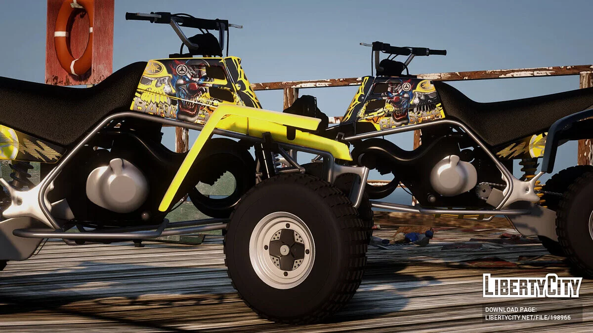 1987 Yamaha Banshee [Add-On | Template | LODs] 1.1 / GTA 5