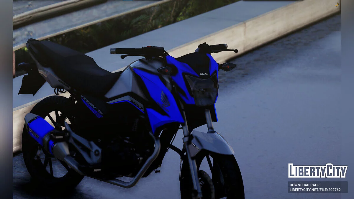 Honda 160 Titan 2024 / GTA 5
