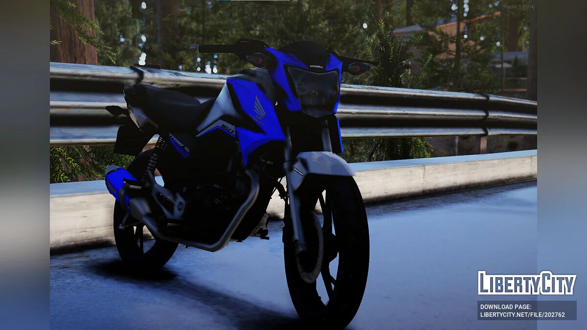 Honda 160 Titan 2024 / GTA 5
