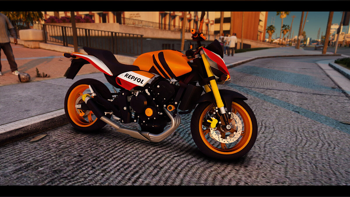 Скачать Honda Hornet Repsol 2010 v1.5 для GTA 5