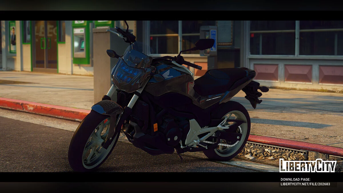 Honda NC750S 2017 v1.0 / GTA 5