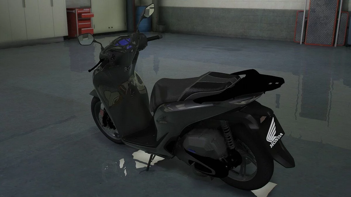 Honda Sh150 Black Details v1.0 / GTA 5