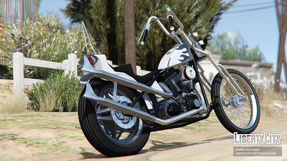 Harley Davision Custom 2 v1.01 / GTA 5