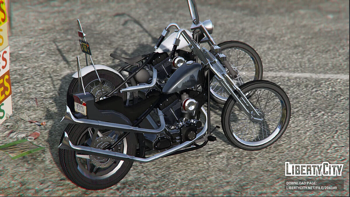 Harley Davision Custom 2 v1.01 / GTA 5
