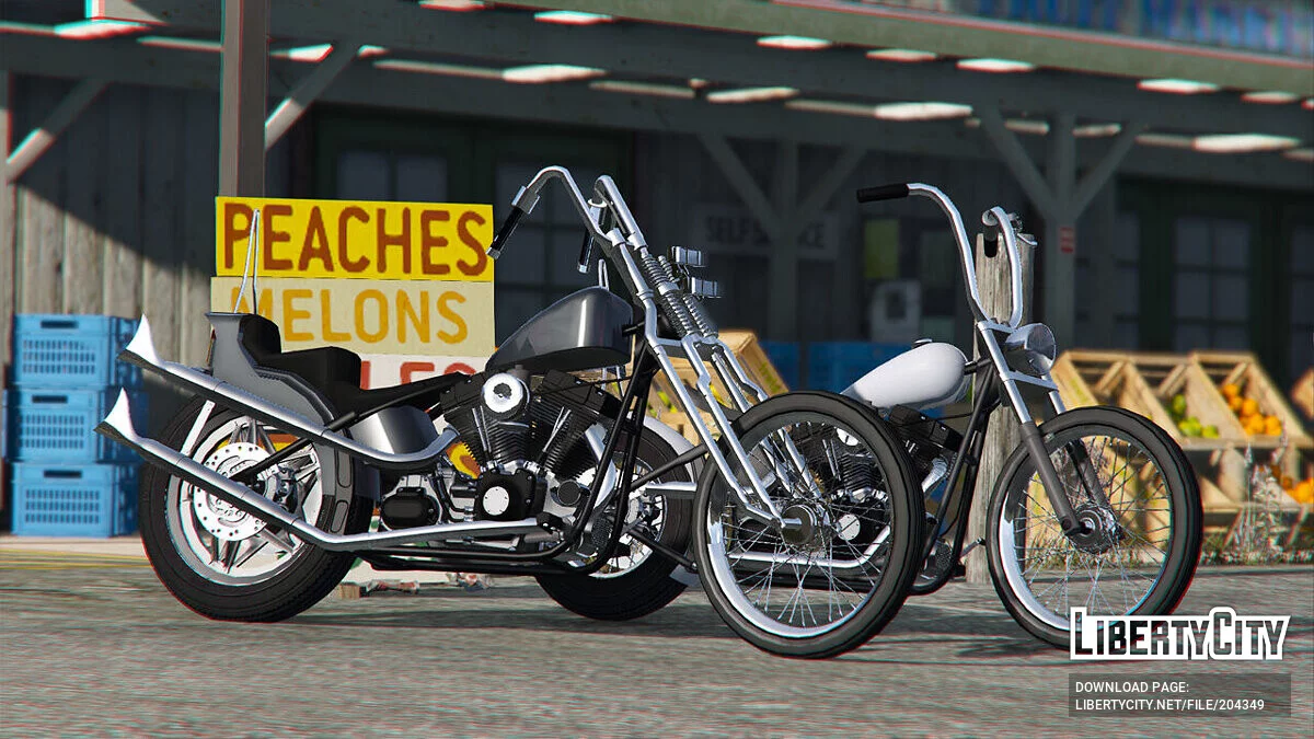 Harley Davision Custom 2 v1.01 / GTA 5