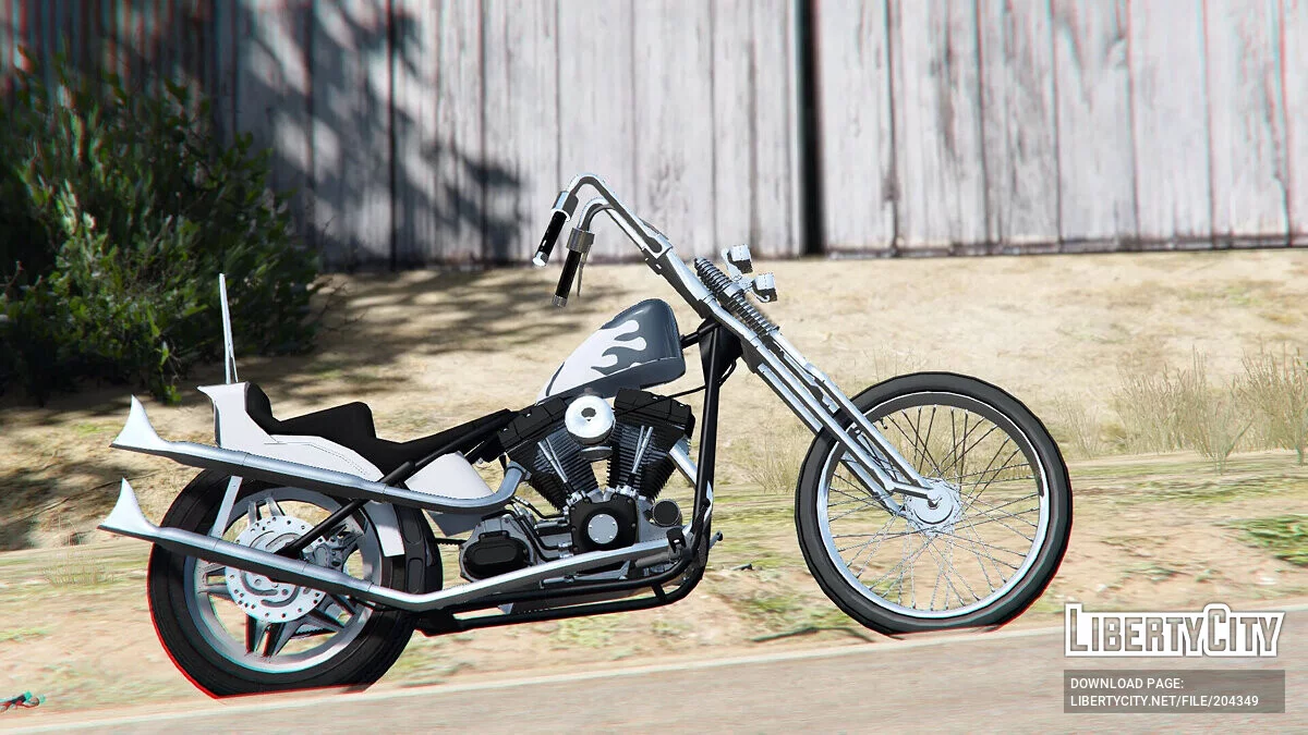 Harley Davision Custom 2 v1.01 / GTA 5