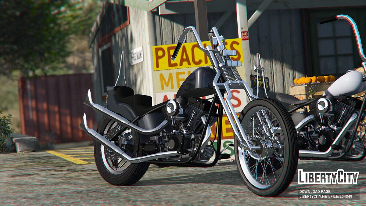Harley Davision Custom 2 v1.01 / GTA 5