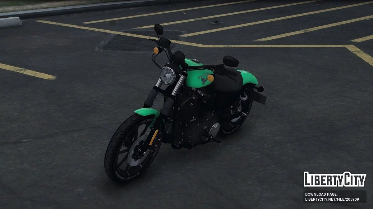 2017 Harley Davidson XL883N Sportster Iron 883 / GTA 5