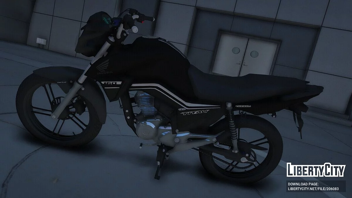 HONDA CG 160 2020 v1.0 / GTA 5
