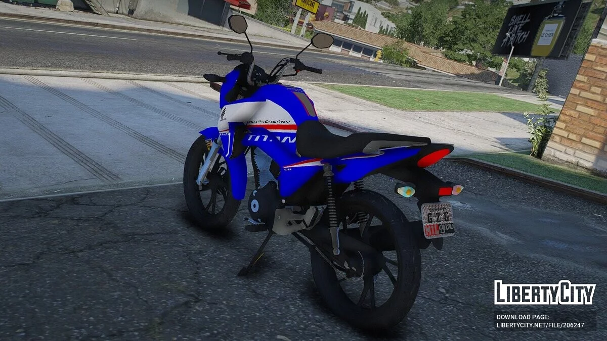 HONDA TITAN 160 2019 v1.0 / GTA 5