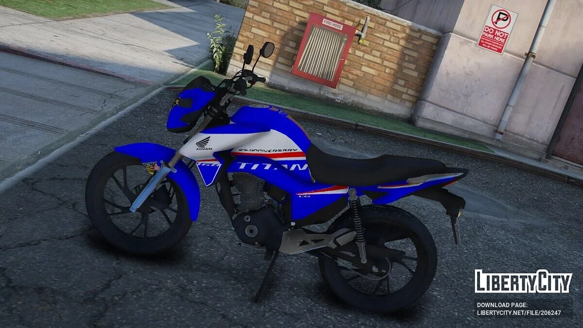 HONDA TITAN 160 2019 v1.0 / GTA 5
