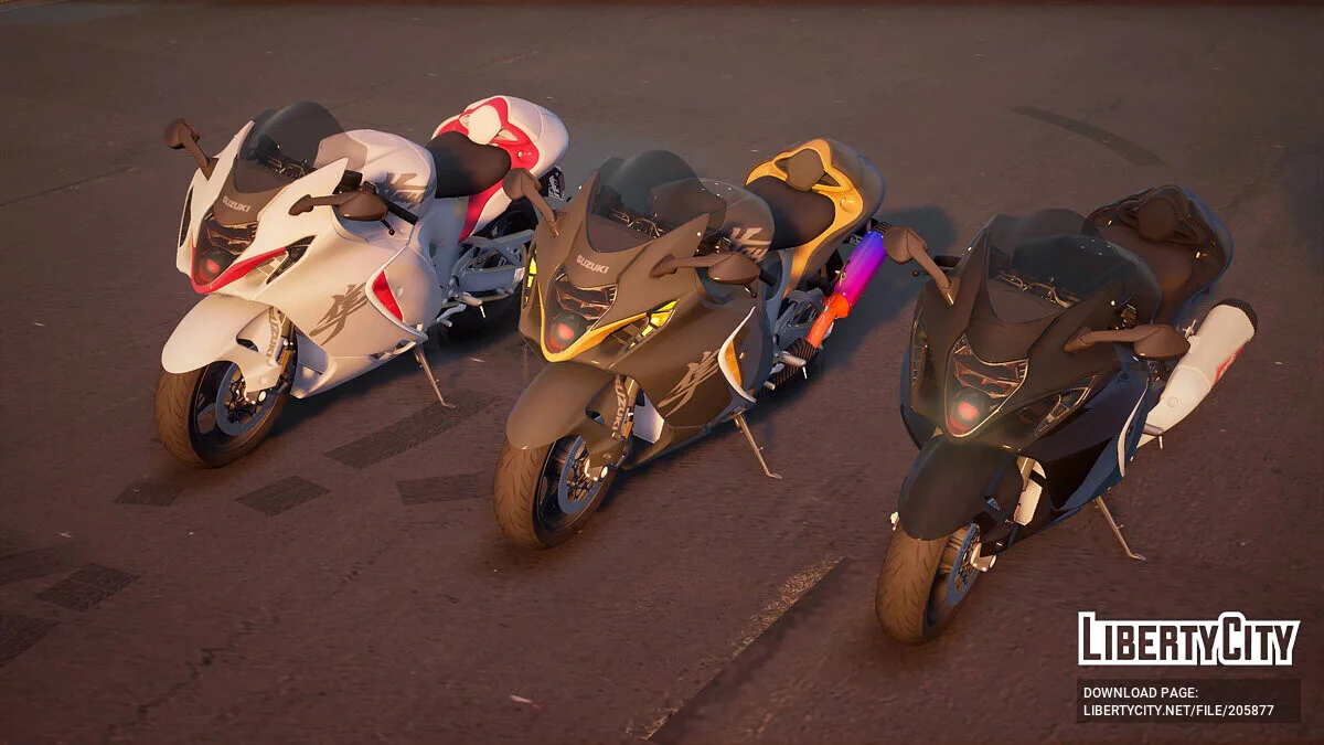 Suzuki Hayabusa 2024 v1.0 / GTA 5