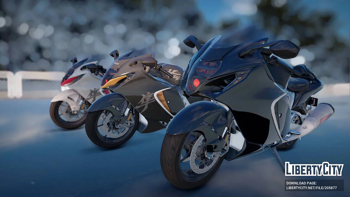 Suzuki Hayabusa 2024 v1.0 / GTA 5