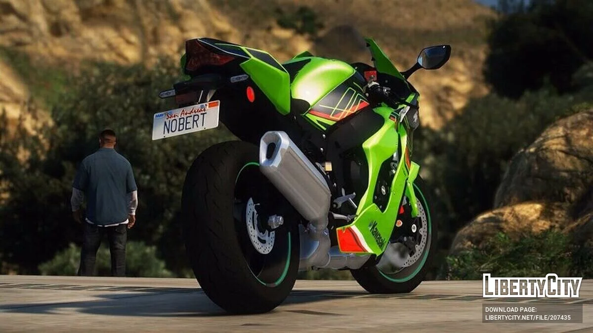 Kawasaki Ninja ZX10R KRT Edition 2024 / GTA 5
