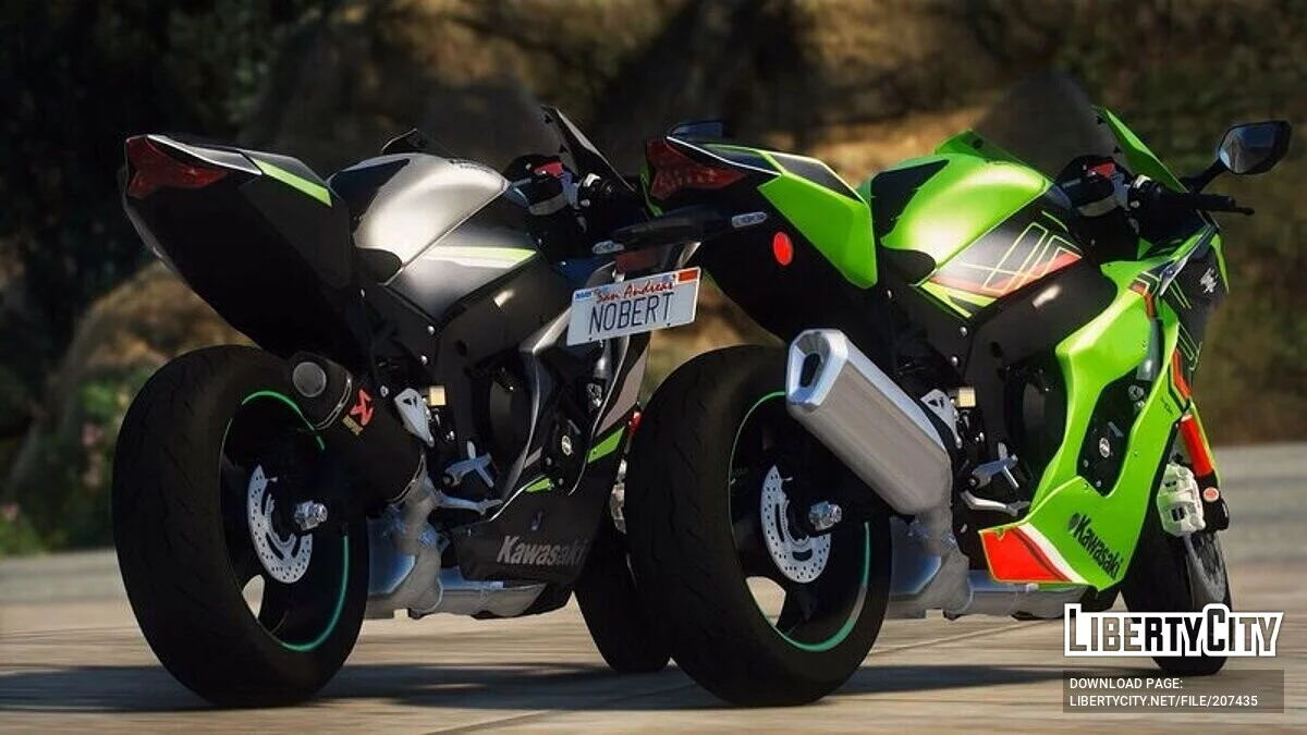 Kawasaki Ninja ZX10R KRT Edition 2024 / GTA 5