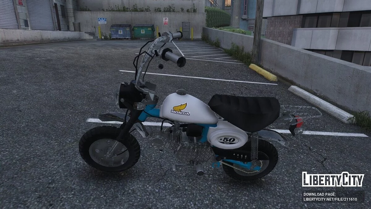 Honda Monkey Mini v1.1 / GTA 5