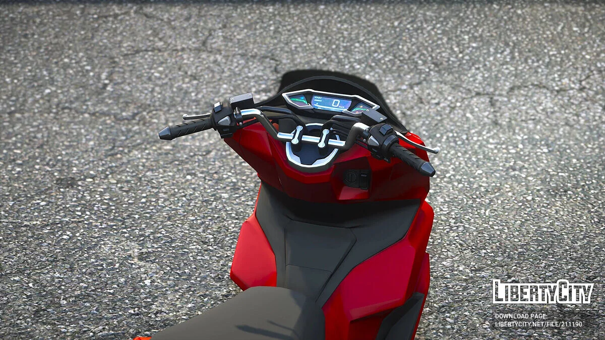 Honda New PCX160 v1.0 / GTA 5