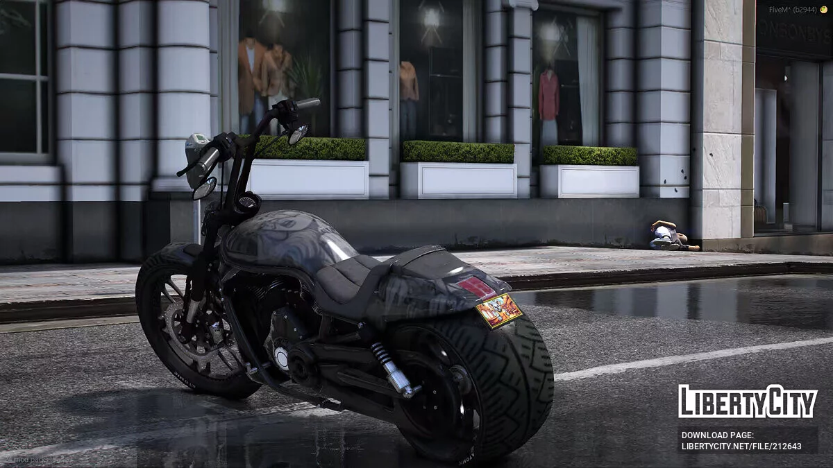 Harley Davidson NZ T Bar Turbo / GTA 5