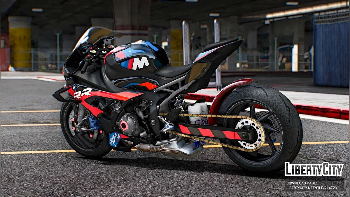 BMW M1000RR Stretched Demon Style VertexC / GTA 5