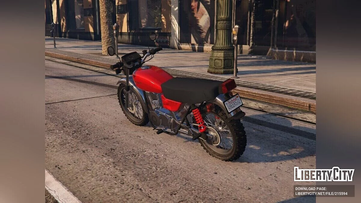 Honda CG125 v1.0 / GTA 5