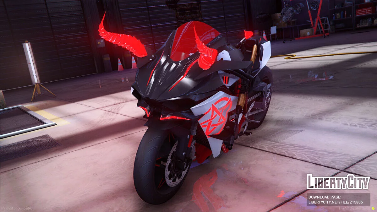 Ninja H2 Firestarter 1.0 / GTA 5