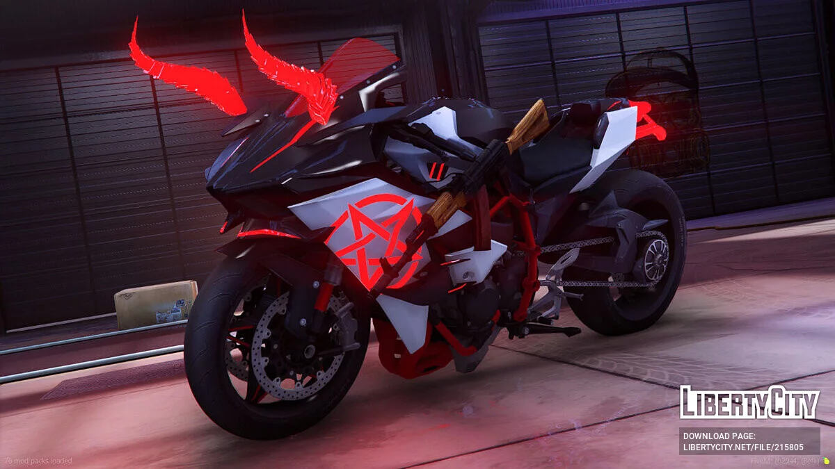 Ninja H2 Firestarter 1.0 / GTA 5