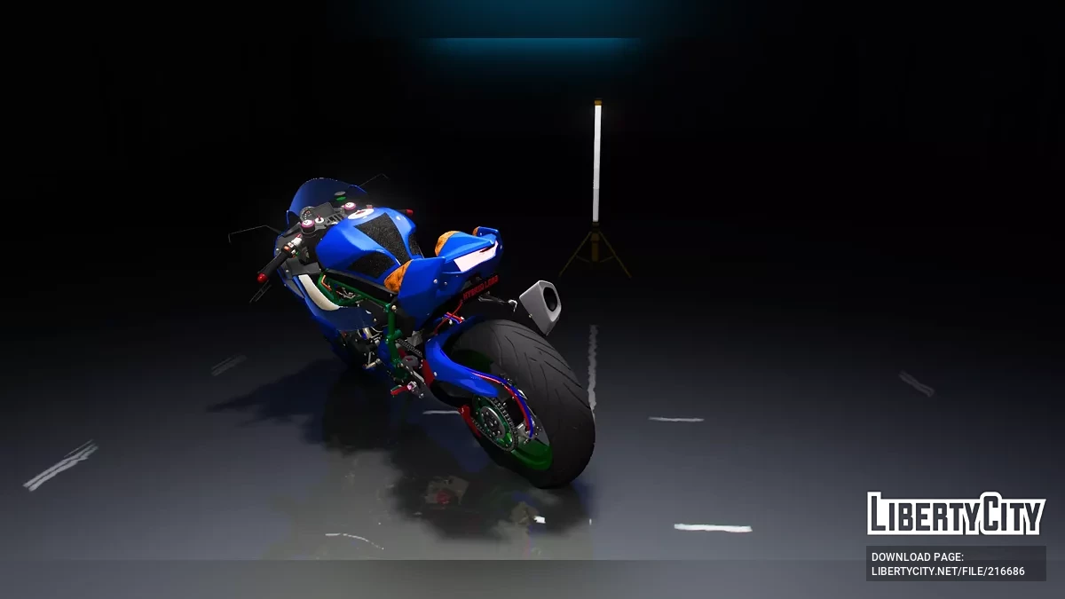Kawasaki Ninja H2 v1.0 / GTA 5