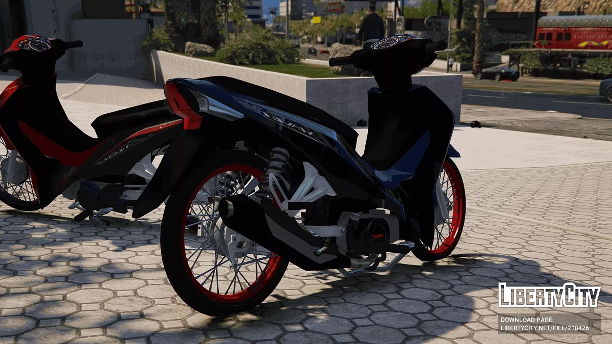 Honda Wave110i 2019 v1.0 / GTA 5