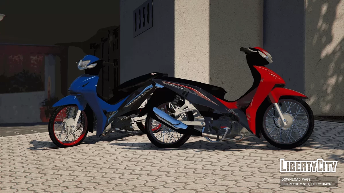 Honda Wave110i 2019 v1.0 / GTA 5
