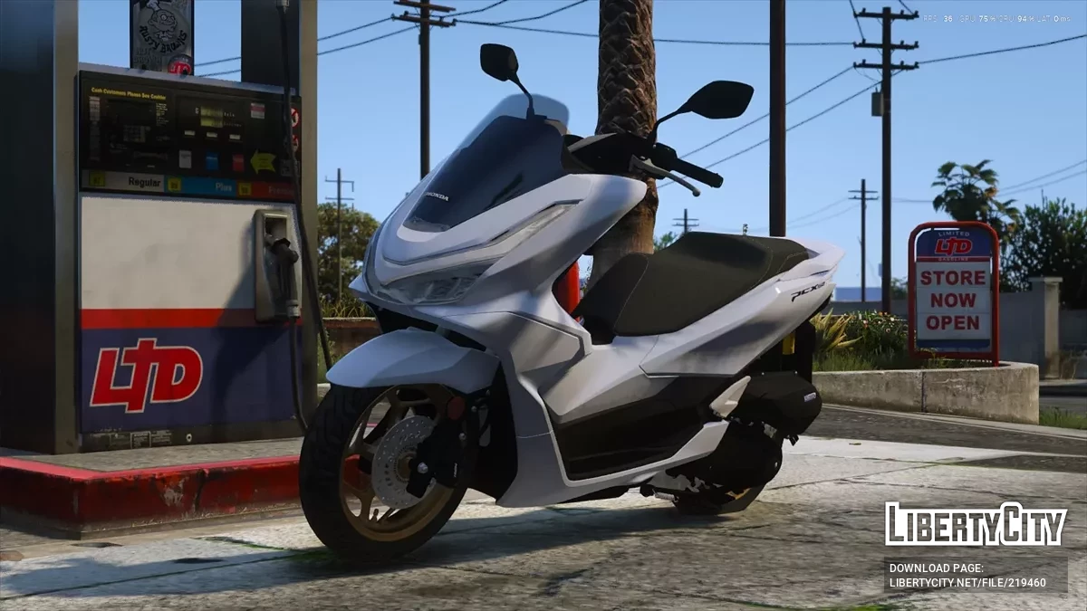 Honda PCX160 2025 v1.0 / GTA 5