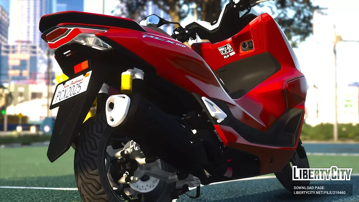 Honda PCX160 2025 v1.0 / GTA 5