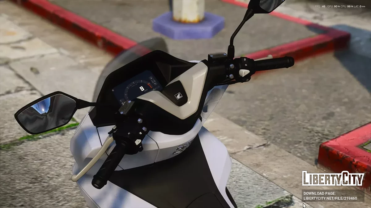 Honda PCX160 2025 v1.0 / GTA 5