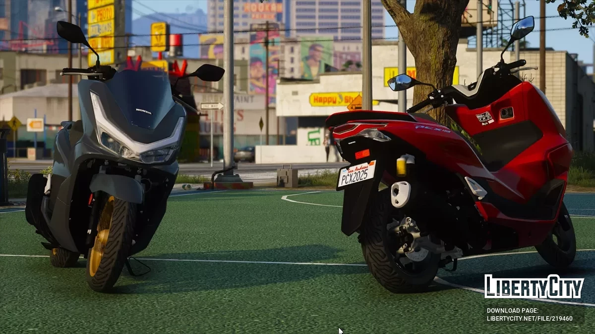 Honda PCX160 2025 v1.0 / GTA 5