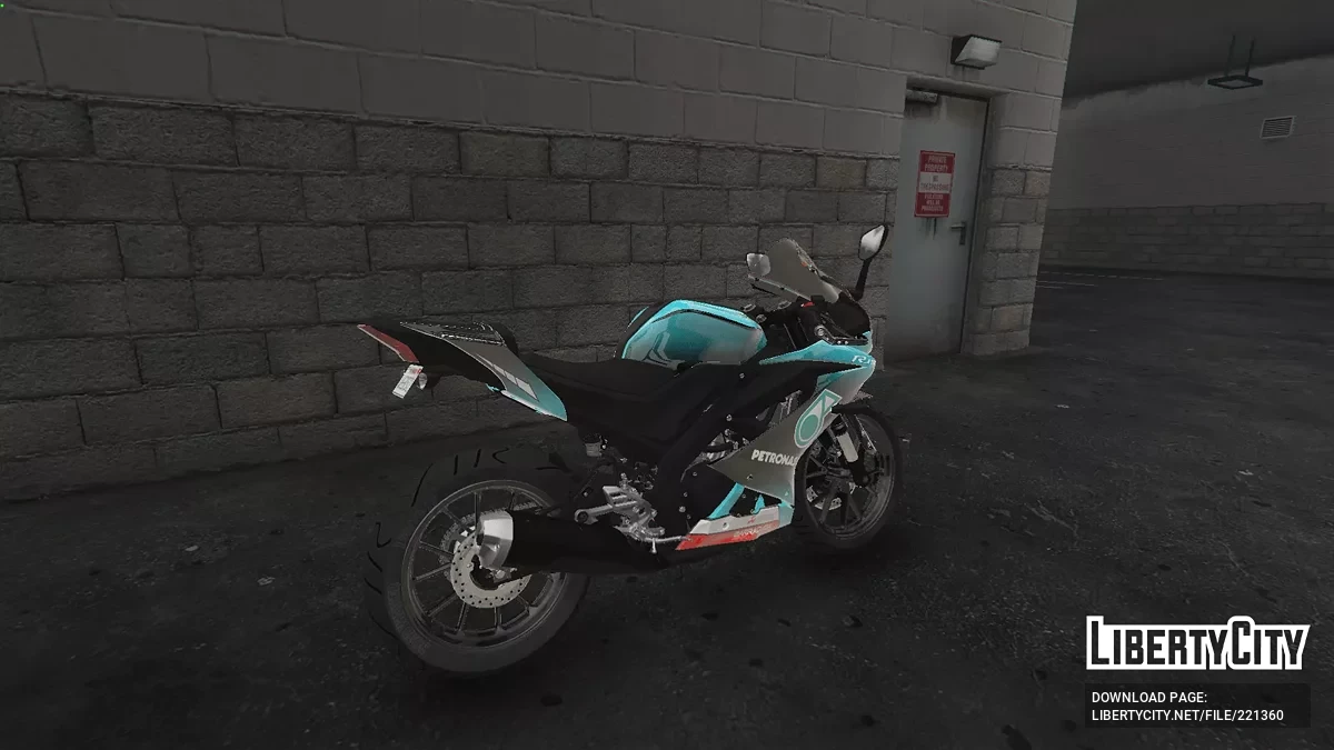 Yamaha R125 Petronas v1.0 / GTA 5