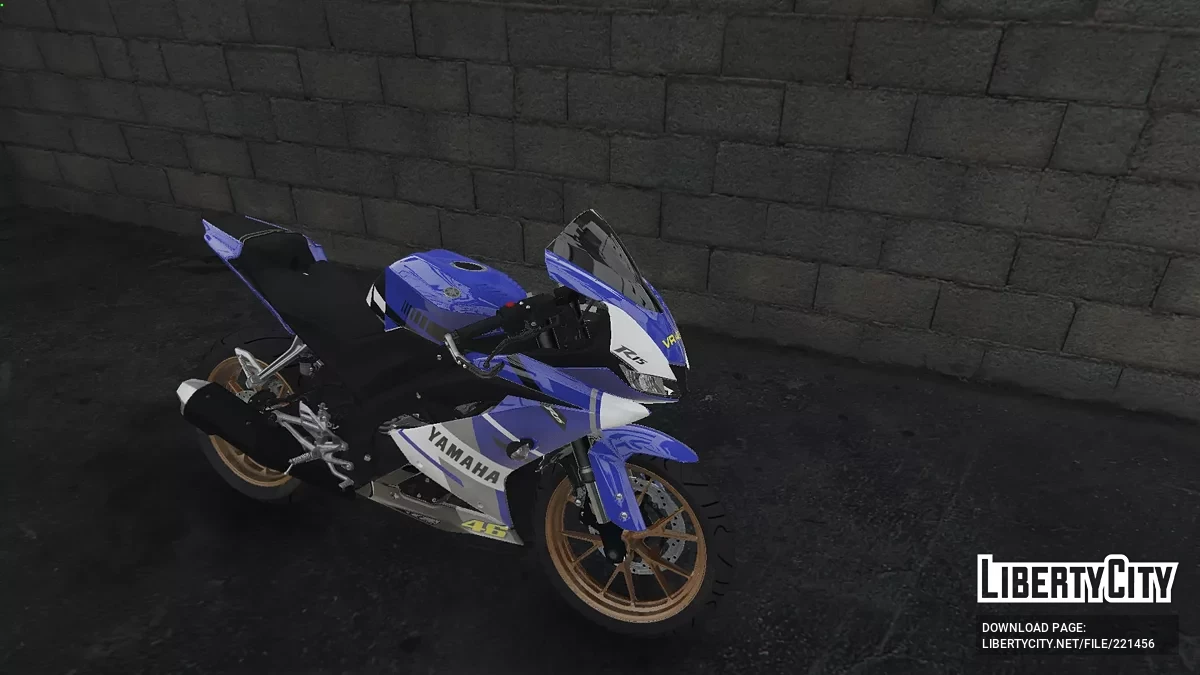 Yamaha R125 Racing v1.0 / GTA 5