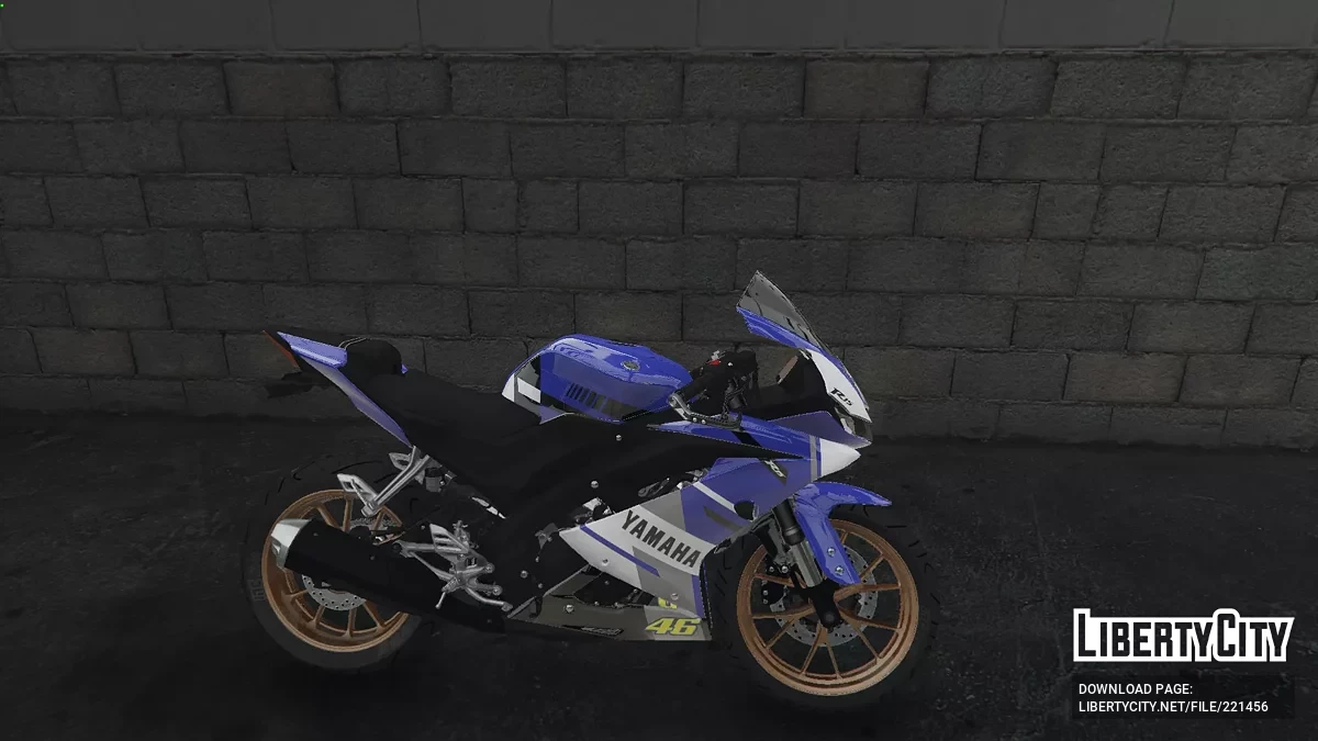 Yamaha R125 Racing v1.0 / GTA 5