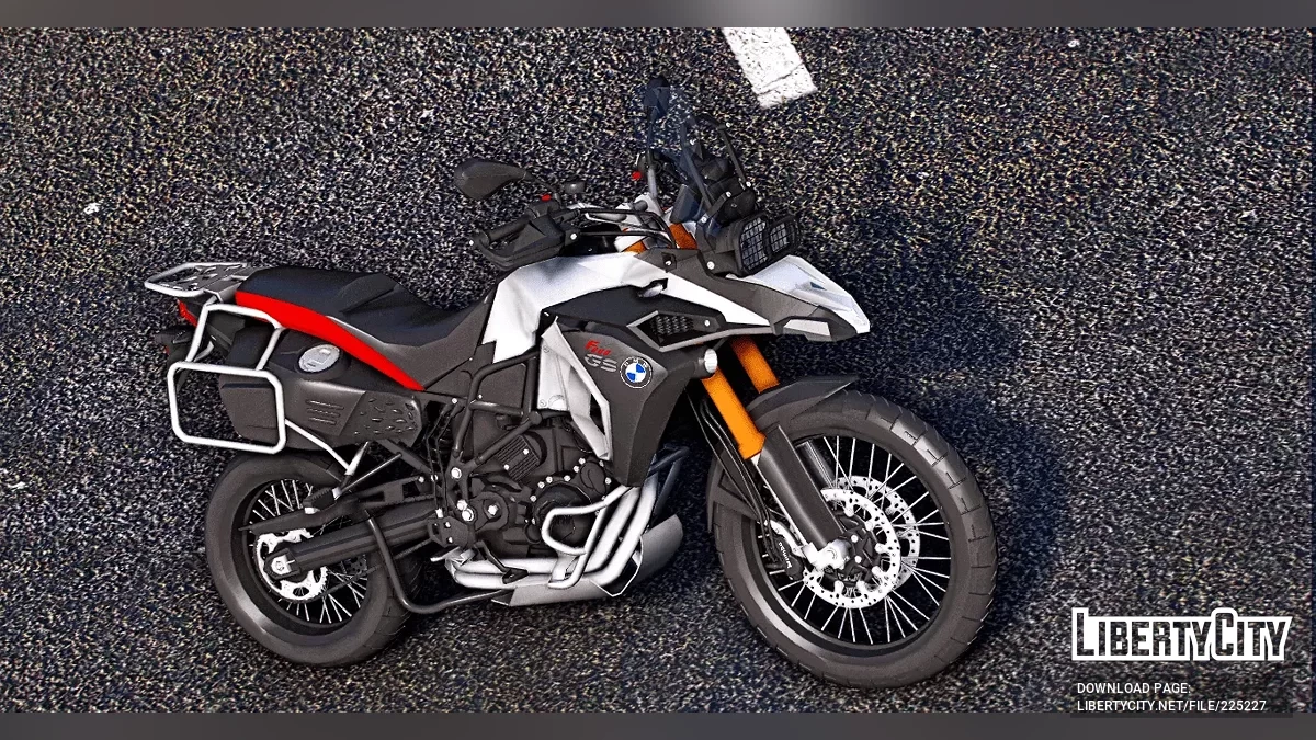 BMW F800 Adventure 2018 v1.0 / GTA 5